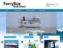 Tablet Screenshot of ferrybox.com